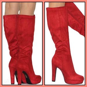 Women's High Heel Knee-high Boots